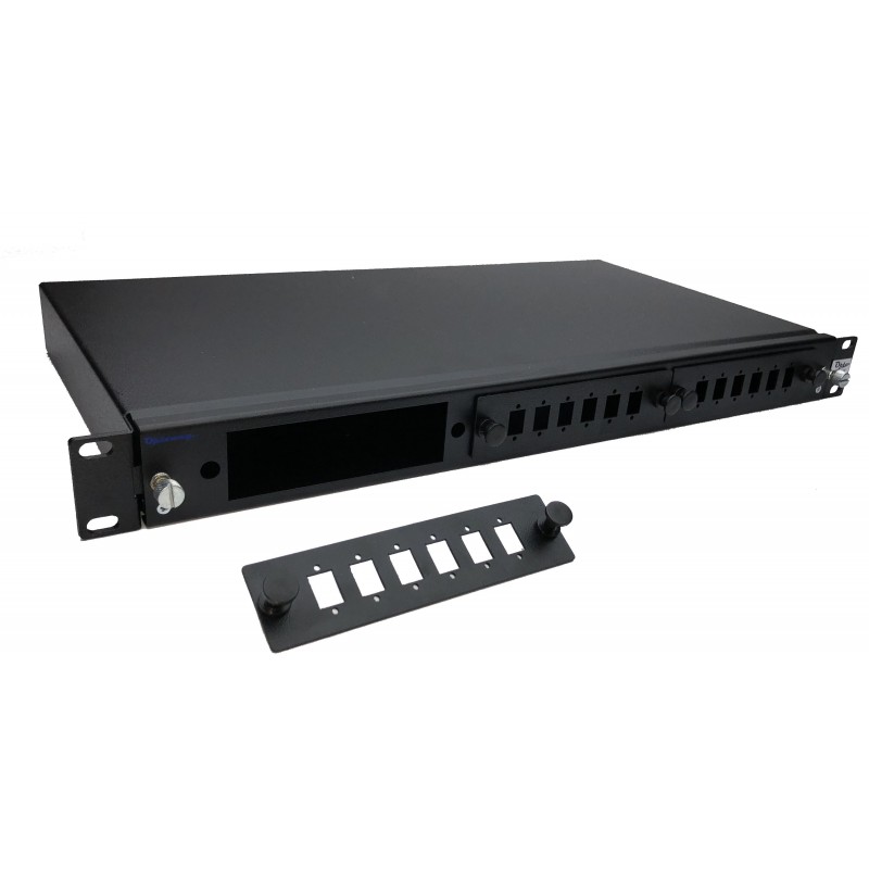 19" E2000 Moduler Raysız Fiber Optik Patch Panel