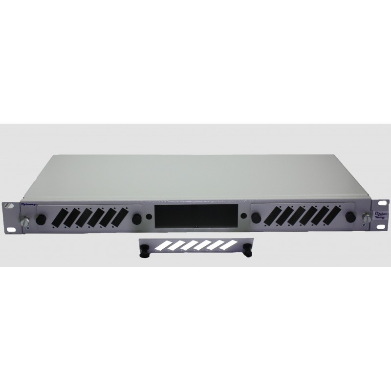 19" SC DX Moduler Raysız Fiber Optik Patch Panel