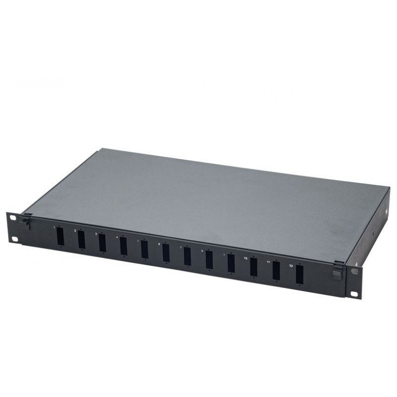 Fiber Optik Patch Panel 19'' Rack Tipi LC Raylı