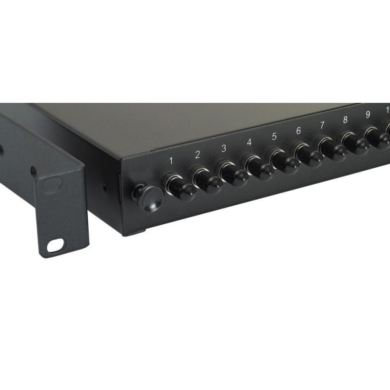 19'' Rack Tipi ST Fiber Optik Patch Panel