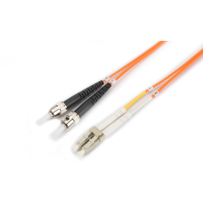 LC/PC-ST/PC Multi Mode 62,5/125 Duplex Patchcord-5...