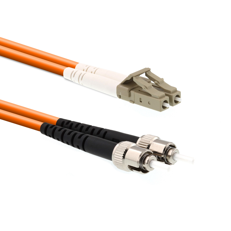 LC/PC-ST/PC Multi Mode 62,5/125 Duplex Patchcord-1...