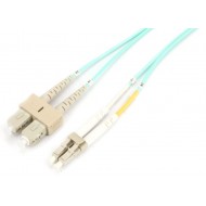 LC/PC-SC/PC Multi Mode 50/125 OM3 Duplex Patchcord...