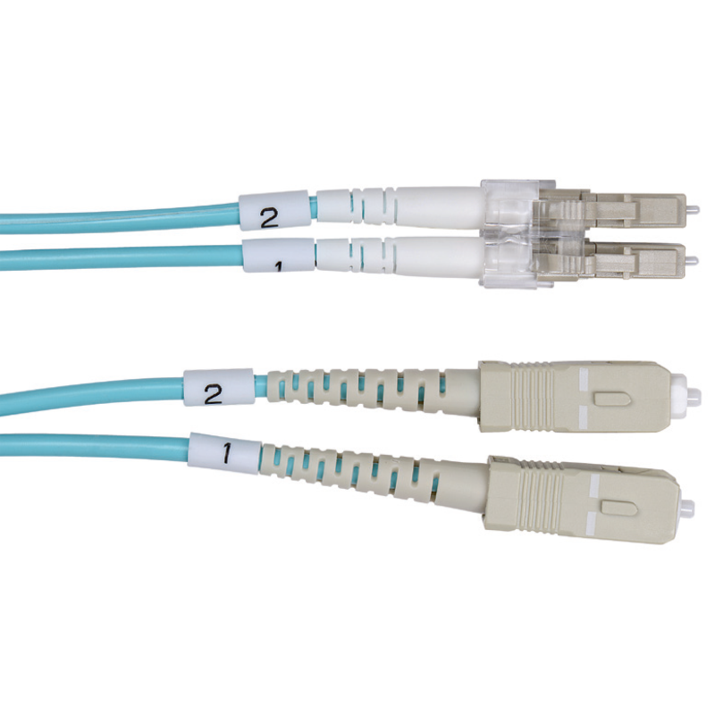 LC/PC-SC/PC Multi Mode 50/125 OM3 Duplex Patchcord-10m