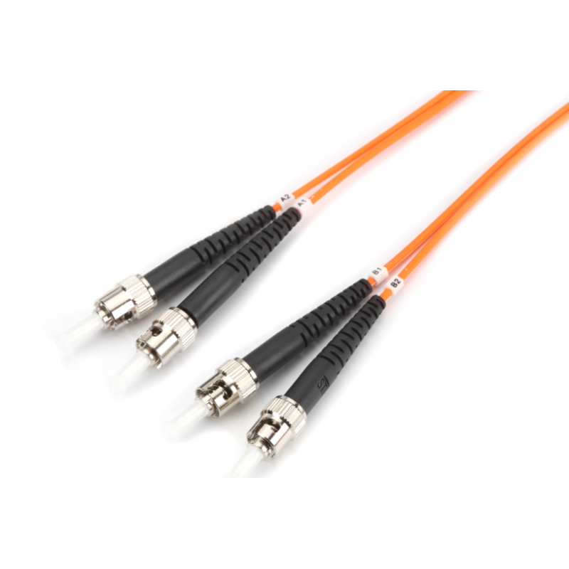 ST/PC-ST/PC Multi Mode 50/125 Duplex Patchcord-10m