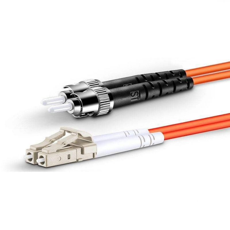 LC/PC-ST/PC Multi Mode Duplex LSZH Patchcord-5m