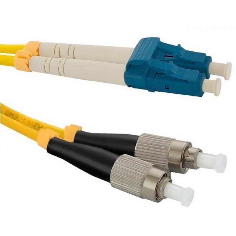 LC/PC-FC/PC Single Mode LSZH Duplex Patchcord-5m