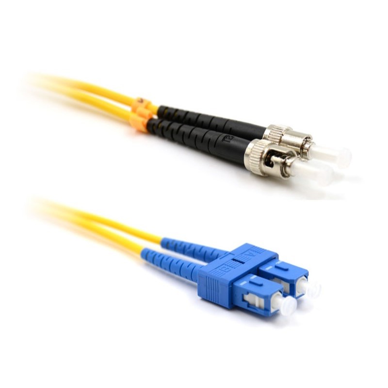 SC/PC-ST/PC Single Mode Duplex LSZH Patchcord-3m