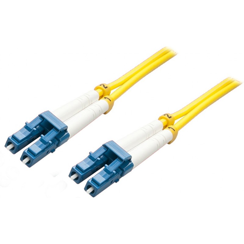 LC/PC-LC/PC Single Mode 9/125 Duplex Patchcord-10m