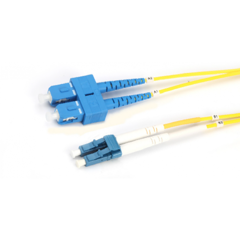 LC/PC-SC/PC Single Mode 9/125 Duplex Patchcord-5m