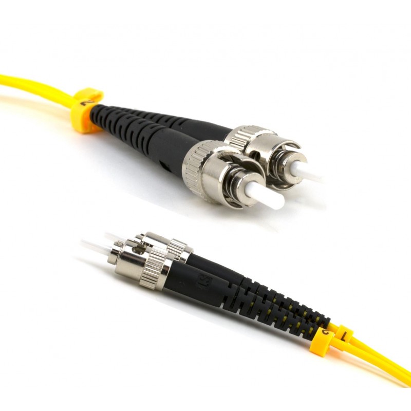 ST/PC-ST/PC Single Mode Duplex LSZH Patchcord-3m