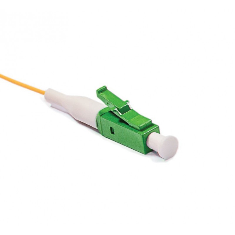 Fiber Optik Pigtail LC/APC Single Mode 9/125-1m