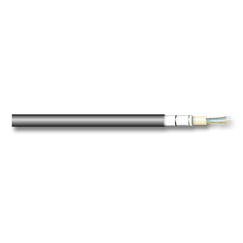 24 Core 9/125 Single Mode Non-Metalic Fiber Optik Kablo