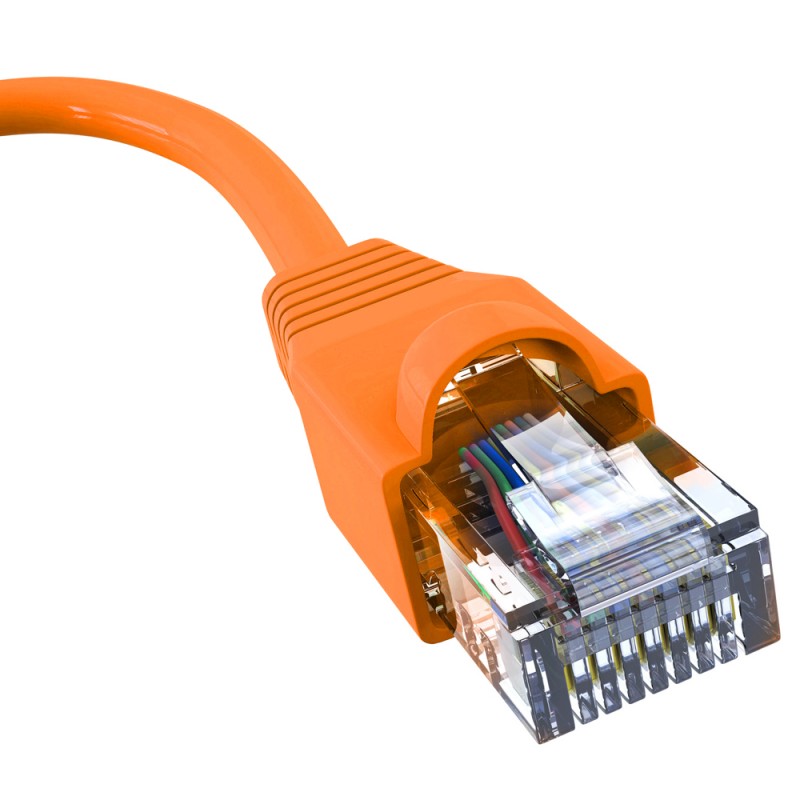 10 metre Cat-6A UTP LSZH Patch Cord