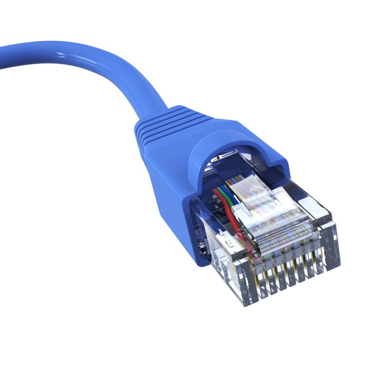 1 metre Cat-6 UTP LSZH Patch Cord