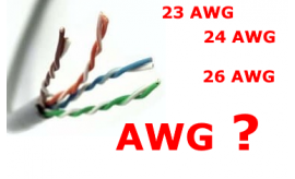 23 AWG, 24 AWG ve 26 AWG Ağ Kabloları Arasındaki Fark Nedir?